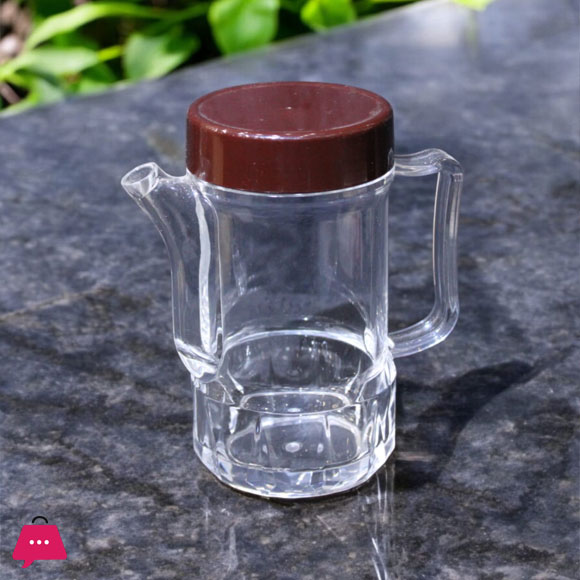 Unbreakable Acrylic Plastic Oil Jug 450ML