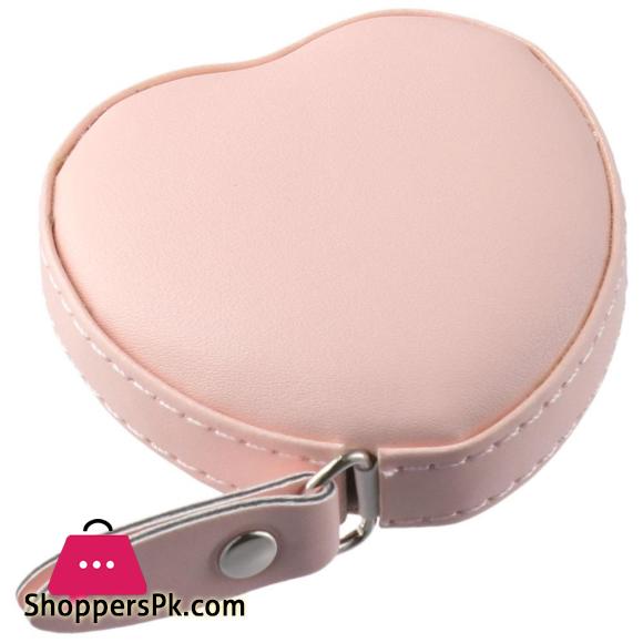 1PC Cute Heart Shape Measure Tape Flexible Ruler Cloth Ruler