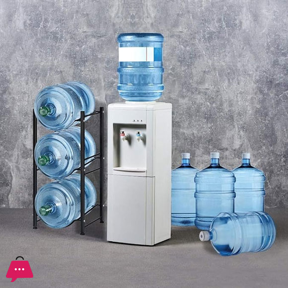 Shopino 3 Gallon Water Bottle Holder Heavy Duty Water Bottle Rack