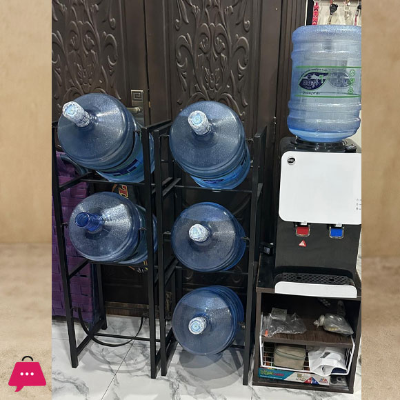 Shopino 3 Gallon Water Bottle Holder Heavy Duty Water Bottle Rack