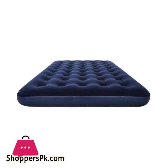 Bestway - Inflatable Mattress With Manual Pump 75 inchx54 inchx8.75 inch - 67002