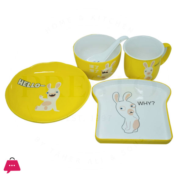 Cartoon Meal Set Gift Box Set – 5Pcs The Perfect Gift for Kids