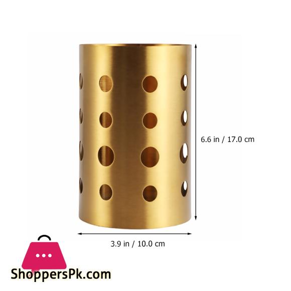 Chopsticks Holder Stainless Steel Kitchen Tool Utensil Canister Cutlery Holder