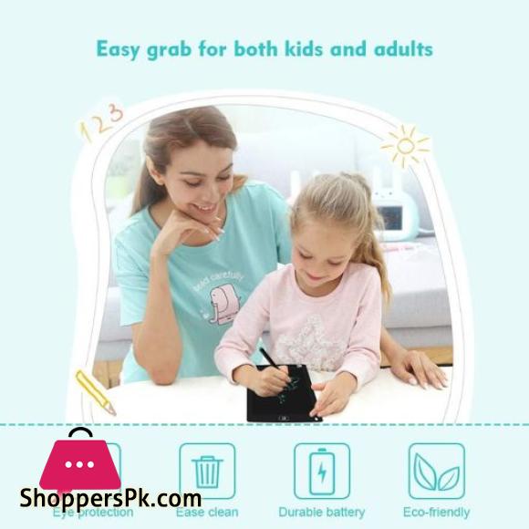 Colorful Kids 12 Inch Inch LCD Writing Tablet for Easy Drawing & Writing