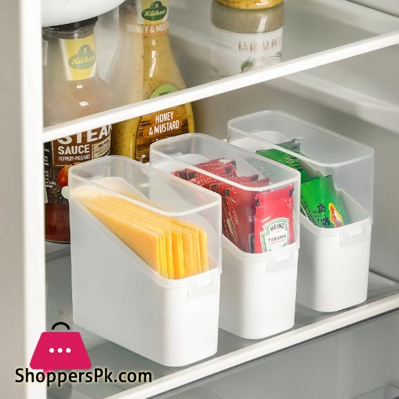 Fridge Organizer Spices Containers Tea Bags Holders With Lid