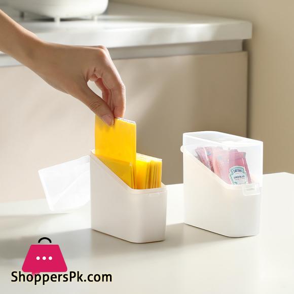 Fridge Organizer Spices Containers Tea Bags Holders With Lid