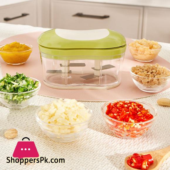Hand-Powered Slide Crusher Machine Press for Nuts, Pepper, Onion, Multifunction
