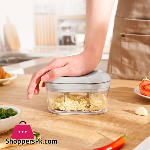 Hand-Powered Slide Crusher Machine Press for Nuts, Pepper, Onion, Multifunction
