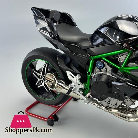 Kawasaki Ninja 500 H2R Die Cast Spray 1:6 Racing Motorcycle with Light Sound