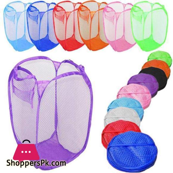 Laundry Basket Dirty Clothes Basket Bathroom Folding Laundry Hamper Wall Hanging Plastic Large Clothes Storage Basket
