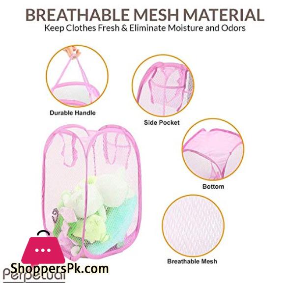 Laundry Basket Dirty Clothes Basket Bathroom Folding Laundry Hamper Wall Hanging Plastic Large Clothes Storage Basket