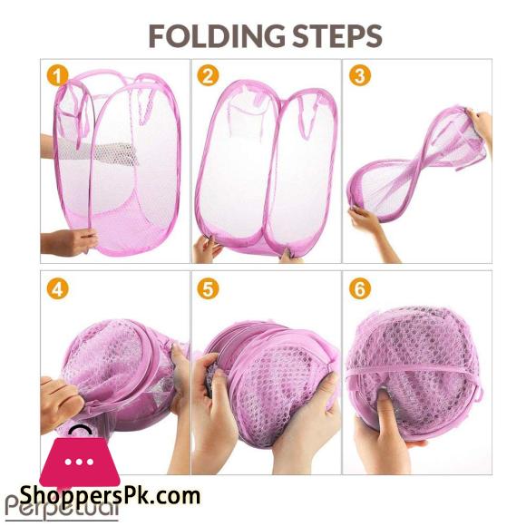 Laundry Basket Dirty Clothes Basket Bathroom Folding Laundry Hamper Wall Hanging Plastic Large Clothes Storage Basket