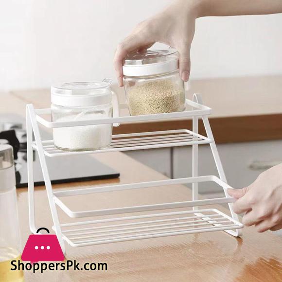 Spice Rack for Kitchen in Multipurpose Storage Rack