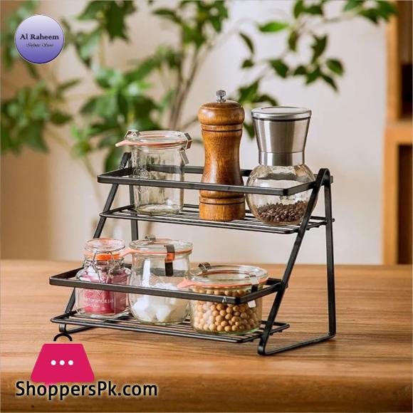 Spice Rack for Kitchen in Multipurpose Storage Rack