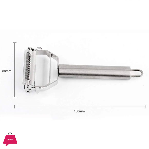 Stainless Steel 2 in 1 Fruit Vegetable Peeler