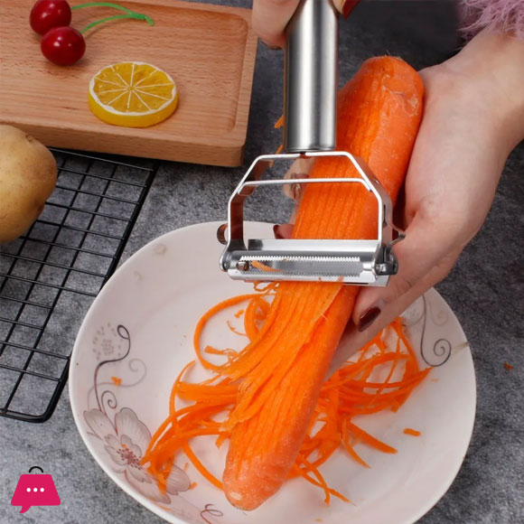 Stainless Steel 2 in 1 Fruit Vegetable Peeler