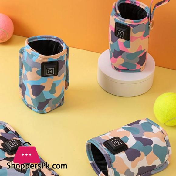 USB Milk Water Warmer Travel Stroller Insulated Bag Baby Nursing Bottle Heater