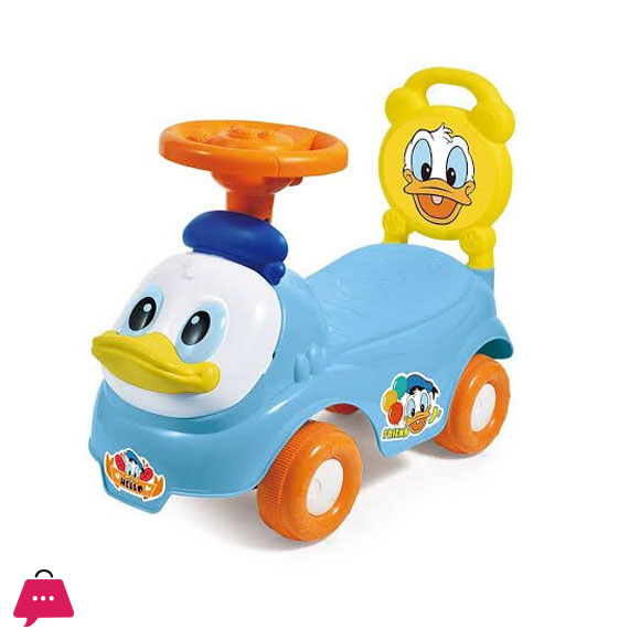 Disneyland Donald Duck Push Car Children Scooter Baby ride on push car Duck for kids