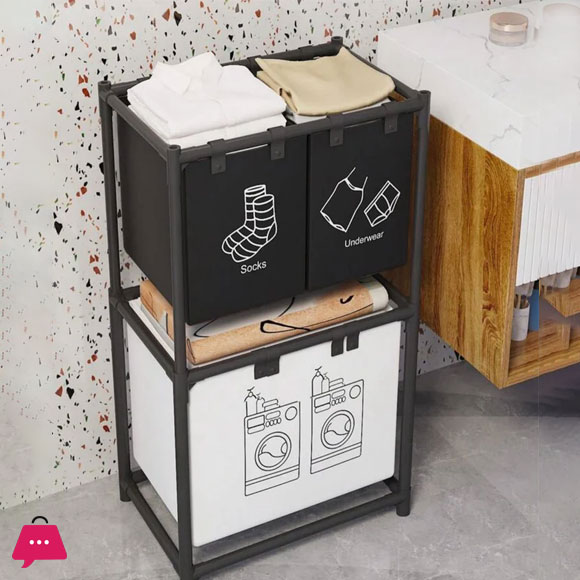 Folding Laundry basket Dirty Clothes Storage