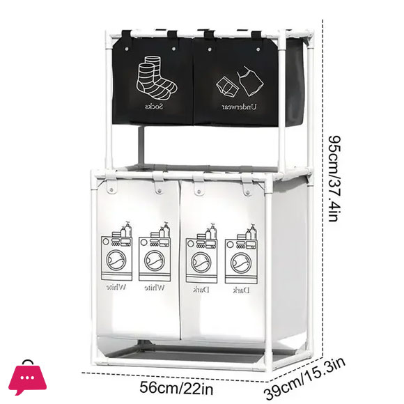 Folding Laundry basket Dirty Clothes Storage