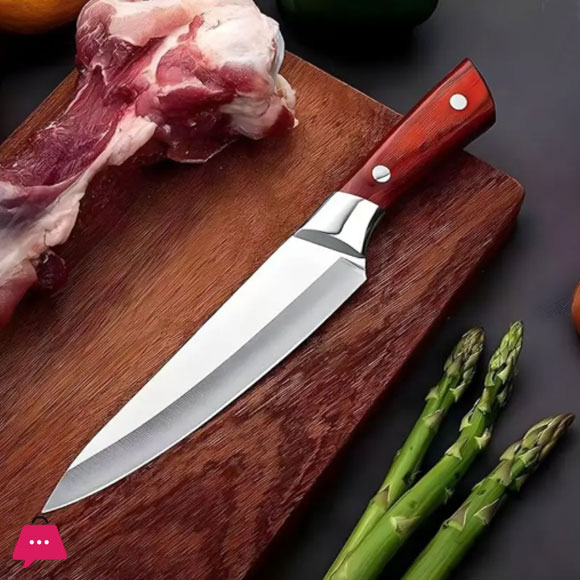 1 Pc Stainless Steel Knife with Cover 8Inch