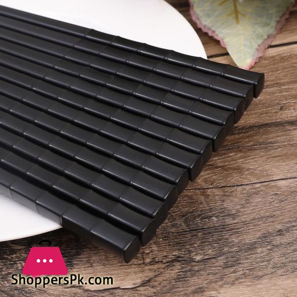 10 Pairs Chinese Chopsticks Sushi Sticks Reusable Chopsticks