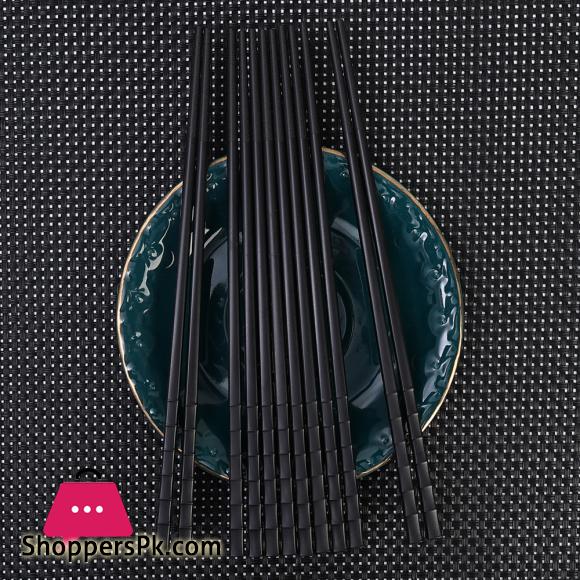 10 Pairs Chinese Chopsticks Sushi Sticks Reusable Chopsticks