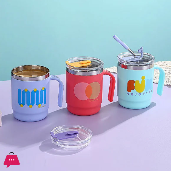 304 Coated Hot and Cold Stainless Steel Drinking Cup
