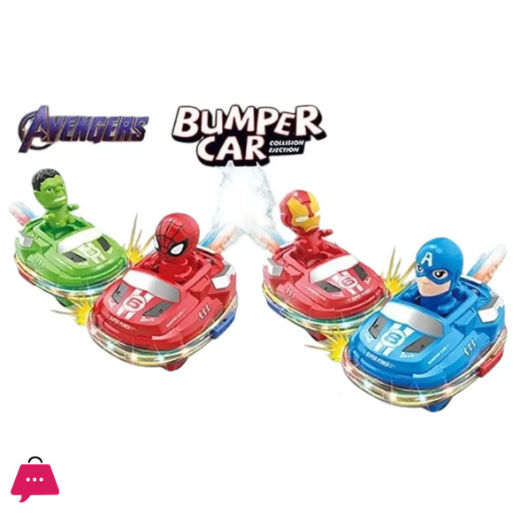 Avengers RC Car Bumper Car 6675