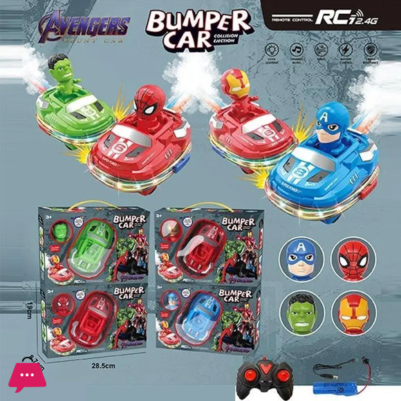 Avengers RC Car Bumper Car 6675