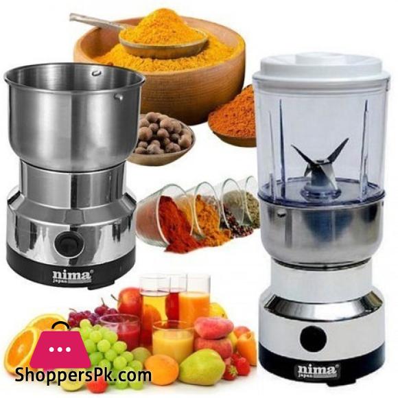 Nima 2 in 1 Electric Spice Grinder & Blender Juicer