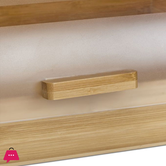Bamboo Rolling Bread Box