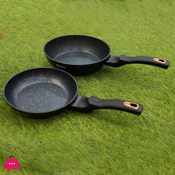 Baroly Non-Stick Granite Cookware Set of 10