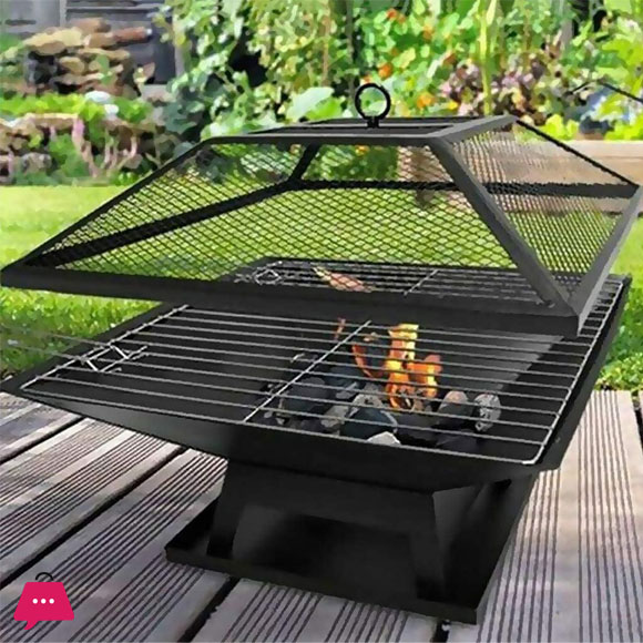 BBQ Grill Portable Table Stove Backyard Garden Camping Barbecue Party for Family