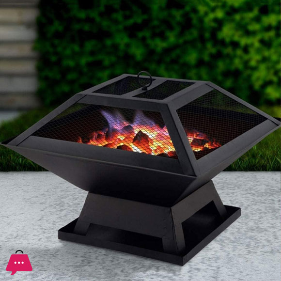 BBQ Grill Portable Table Stove Backyard Garden Camping Barbecue Party for Family