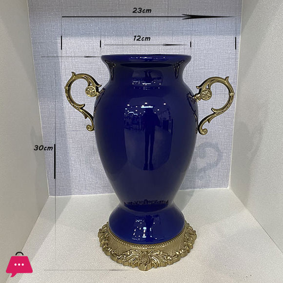 Ceramic Vase Decoration Living Room with Dried Flowers Decoration Nordic Table TV Cabinet Home Accessories Light Luxury