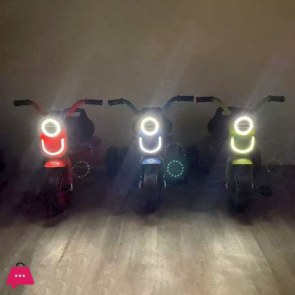 High Quality Kids Ride on Tricycle 2-6 Years Kids - Large Seats Light Music