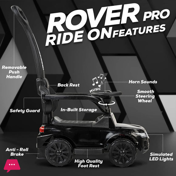 Range Rover Ride on Baby Push Car with Light Music