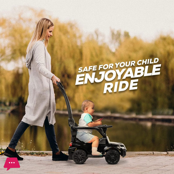 Range Rover Ride on Baby Push Car with Light Music