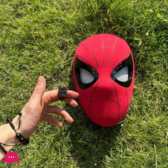 Spiderman Mask Ring Control Spiderman Mask with Wink Eyes