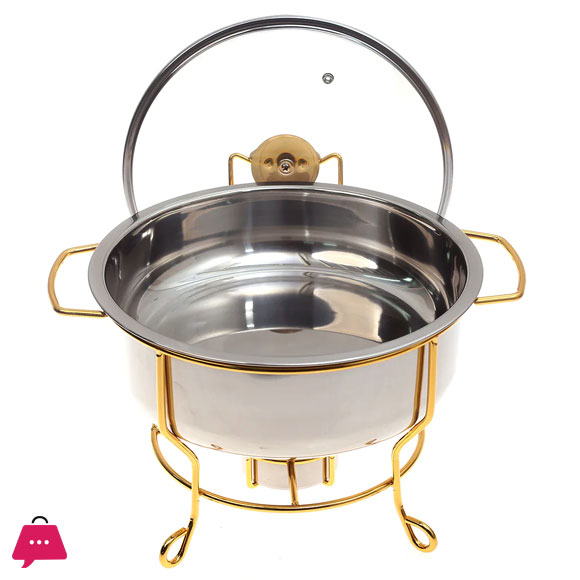 Stainless Steel Buffet Food Warmer Chafing Dish 4 Ltr