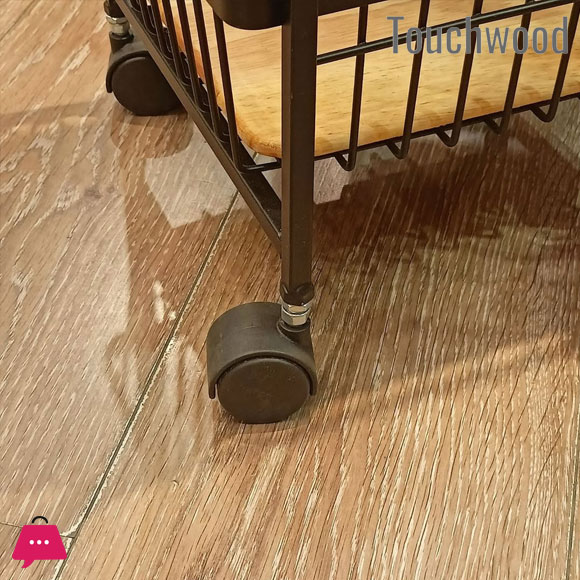 Touch Wood Modern Potato Onion Basket 2-Steps & 3 Steps