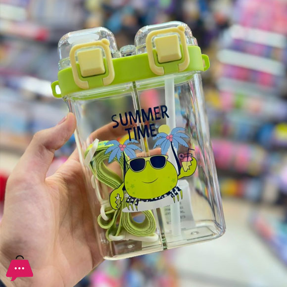 Two Sided Partition Water Bottle - 700ml