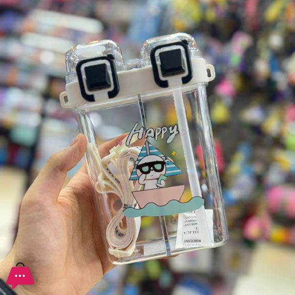 Two Sided Partition Water Bottle - 700ml