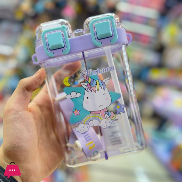 Two Sided Partition Water Bottle - 700ml