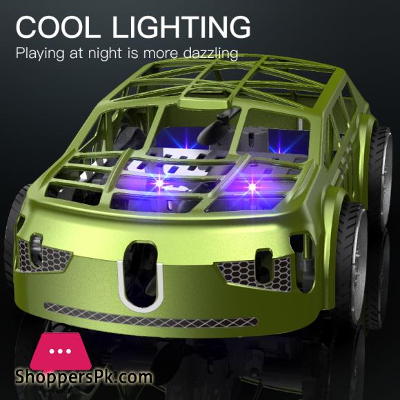 2 in1 RC Drone Mini Car & With Lights