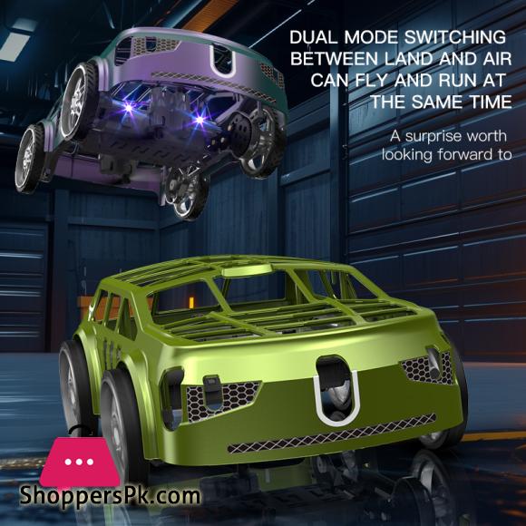 2 in1 RC Drone Mini Car & With Lights