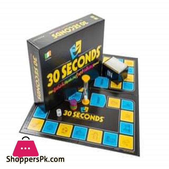 30 SECONDS Board Game Birthday Gift and Family Game