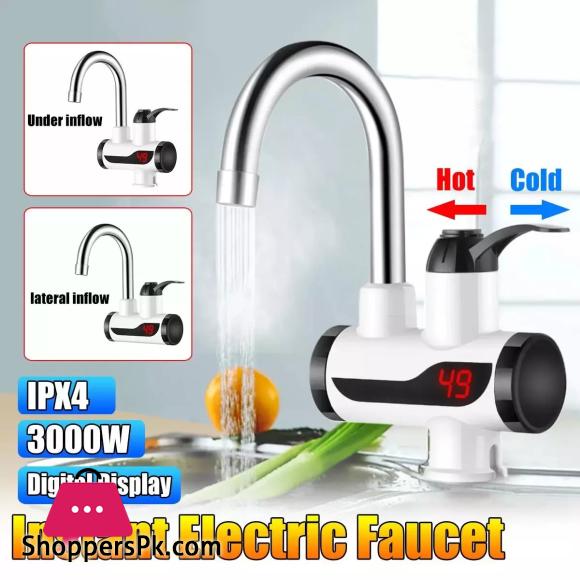 Hot Water Tap - Geyser - Electric Geyser - Instant Heating Electric Water Heater Faucet - Instant Electric Water Heater Tap