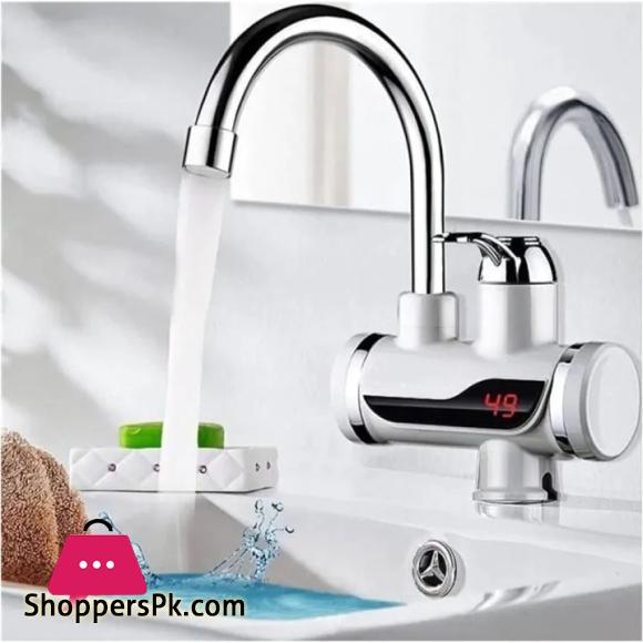 Hot Water Tap - Geyser - Electric Geyser - Instant Heating Electric Water Heater Faucet - Instant Electric Water Heater Tap